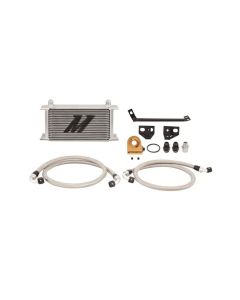 Silver Thermostatic Oil Cooler Kit for Mustang EcoBoost