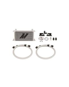 Mishimoto Silver Oil Cooler Kit Jeep Wrangler 3.8L V6 2007-2011- MISH-MMOC-WRA-07