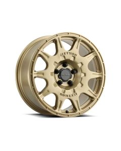 Method MR502 Rally VT-Spec Wheel 15x7 5x100 15mm Gold- METH-MR50257051115SC
