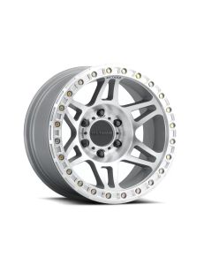 Method Race Wheels MR106 Beadlock 17x9.0 6x5.5 -44mm Silver- METH-MR10679060344B