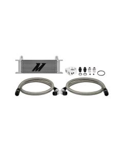 Mishimoto Universal Silver Non-Thermostatic 13-Row Oil Cooler Kit- MISH-MMOC-U13SL