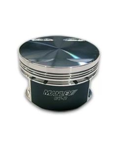 Manley 95.5mm Grade 2 9.25 Platinum Series Extreme Duty Flat Top Piston Set w/ Rings Nissan GT-R 3.8 VR38DETT- MANL-625EGR2-1