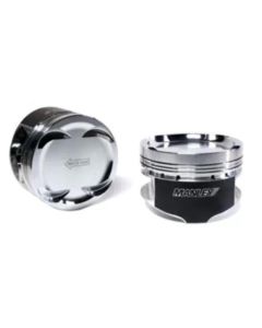 Manley 86mm +1.0mm 8.5 / 9.0 Dish Piston Set of 4 w/ Rings Mitsubishi Eclipse | Evo (7 Bolt 4G63T) 1
