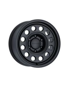 Nomad Wheels 501SB Convoy Satin Black Wheel 16x8 6x139.7 -10mm- NOMA-N501SB-68060-10