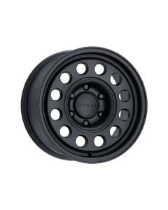 Nomad Wheels 501SB Convoy Satin Black Wheel 17x8.5 6x139.7 0mm- NOMA-N501SB-78560-00