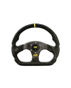 OMP Racing Super Quadro Steering Wheel - Black