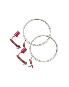 Oracle Lighting LED Headlight Surface Mount Halo Kit Red Color Jeep Wrangler JL | Gladiator JT 2018+