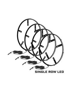 Oracle Lighting ColorSHIFT LED Illuminated Wheel Rings - 18 Inch Wheels or Smaller- ORAC-4210-334