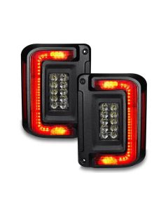 Oracle Lighting Flush Mount LED Tail Lights Jeep Wrangler JK 2007-2017- ORAC-5891-504