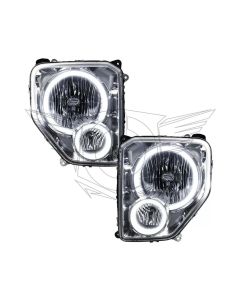 Oracle Lighting Pre-Assembled Halo Headlights White Color SMD HL Jeep Liberty 2008-2012- ORAC-7075-0