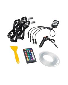 Oracle Lighting Colorshift Fiber Optic LED Interior Kit Jeep Wrangler JL | Gladiator JT 2018+- ORAC-4236-333