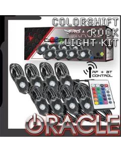 Oracle Lighting ColorSHIFT Underbody Wheel Well Rock Light Kit 8 Piece - Bluetooth + RF- ORAC-5819-333