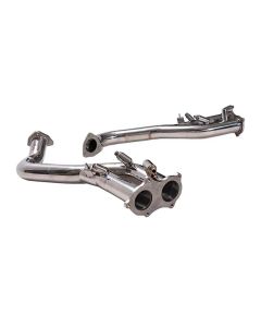 ARMYTRIX High-flow Performance Race Downpipe w/Cat Simulator Porsche 718 Cayman GT4 2019+- ARMY-P82G4-DD