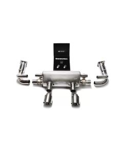 ARMYTRIX Sport High-Flow Valvetronic Exhaust System Porsche 991.2 Carrera 2017-2019- ARMY-P92C4-CD+P92C4-QS24C