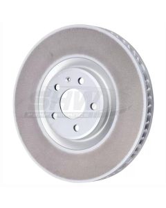SHW Performance Right Front Smooth Monobloc Brake Rotor With 18in Wheels Without Ceramic Brakes Pors