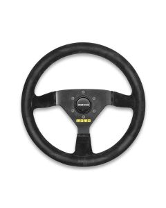 MOMO MOD.69 Black Suede Steering Wheel - 35cm