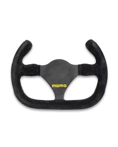 Black Suede MOMO Steering Wheel - MOD.27c R1925C/27S
