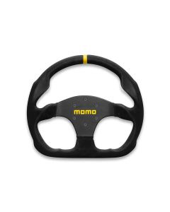 MOMO MOD.30 Black Suede Steering Wheel - No Buttons