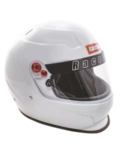RaceQuip PRO20 Snell SA2020 Full Face Helmet - Gloss White L
