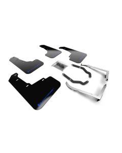 Rally Armor Black Mud Flap With Grey Logo Subaru Crosstrek 18-19- RALL-MF46-LTUR-BLK/GRY