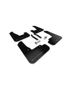 Rally Armor Black Mud Flap With Grey Logo Hyundai Elantra N Line 19-20- RALL-MF59-UR-BLK/GRY