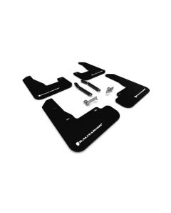 Rally Armor Black Mud Flap With White Logo Hyundai Elantra N Line 19-20- RALL-MF59-UR-BLK/WH
