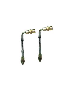 Skyjacker Stainless Steel Brake Line Extension Hose Rear Pair Screws Used For 6-8.5 Inch Of Lift For