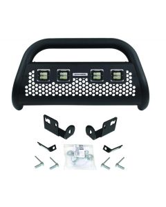 RC2 LR Bull Bar with 4 Go Rhino Branded 3 Cube Lights & Brackets Toyota- GO R-55534LT