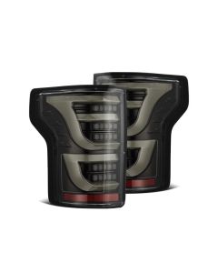 AlphaRex USA LUXX-Series LED Tail Lights Alpha-Black Ford F150 2015-2017 - ALPH-652030
