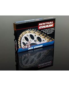Renthal R1 Works 428x130 Gold Chain - RENT-C272