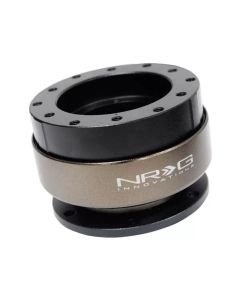 NRG Quick Release Gen 1.5 Black Body Chrome Ring SFI SPEC 42.1- NRG-SRK-200-1BK
