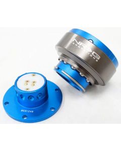 NRG Quick Release Gen 2.0 Blue/Titanium Chrome Ring