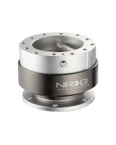 NRG Quick Release Gen 2.0 Silver Body Titanium Chrome Ring- NRG-SRK-200SL