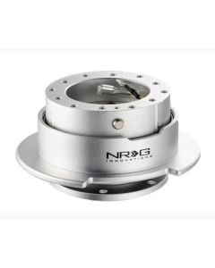 NRG Quick Release Gen 2.5 Silver Body Silver Ring- NRG-SRK-250SL