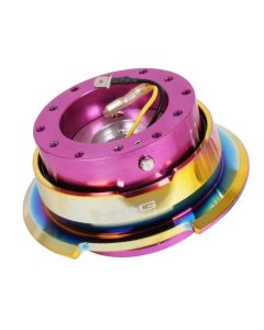 NRG Quick Release Gen 2.8 Purple Body Neo Chrome Ring- NRG-SRK-280PP-MC