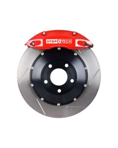 StopTech Big Brake Kit Black Caliper Drilled Two-Piece Rotor Front Front- 83.858.4700.71