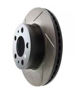 Stoptech Slotted Sport Brake Rotor Front Right Volvo 2.3L 1975-1993- STOP-126.39006SR