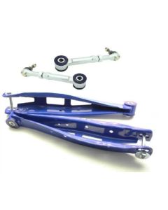 SuperPro Suspension Control Arm Lower & Adjustable Toe Control Arm Kit Rear Scion FRS 2012-2020 | Subaru BRZ 2012-2020 | Toyota 86 2012-2020- SUPE-TRC0015