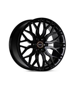 Vossen HF6-3 22x9.5 Gloss Black Wheel 20mm Offset