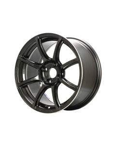 GramLights 57Transcend Wheel 18x8.5 5x114.3 38mm Super Dark Gunmetal/Rim Edge DC- GRAM-WGTRV38EH8