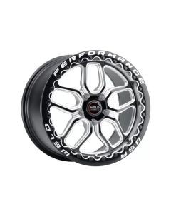 Weld Laguna Beadlock S907 Wheel 15x10 5x114.3 25mm Gloss Black MIL - DIA- WELD-S907B0067P25
