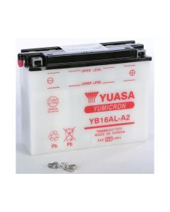 Yuasa Conventional YB16AL-A2 Battery Ducati Monster 1997-2000- YUAS-YUAM22162