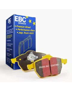 EBC Brakes Yellowstuff pads are high friction coefficient spirited street pads.- EBC-DP42350R