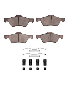 DFC 09-12 Ford Escape Front 5000 Advanced Ceramic Brake Pads and Hardware Kit - 1551-1047-22