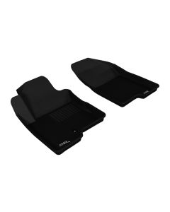 3D MAXpider 2007-2013 Jeep Compass Kagu 1st Row Floormat - Black - L1JP00811509