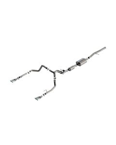 Borla 2024 Chevy Silverado 1500 6.2L V8 S-Type Catback Exhaust w/ Simulator - Chrome - 140995