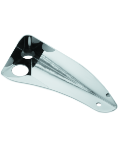 Chrome Exhaust Boot Guard for Kuryakyn Floorboards