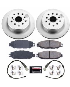 Power Stop 93-94 Lexus LS400 Rear Z17 Evolution Geomet Coated Brake Kit - CRK1081