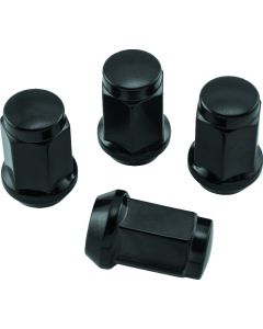 QuadBoss 12x1.25 Lug Nuts - Black - Set of 4