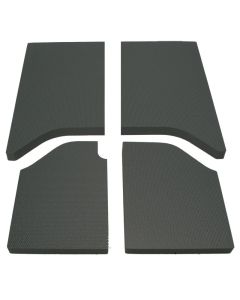 DEI 11-18 Jeep Wrangler JK 2-Door Boom Mat Headliner - 4 Piece - Black - 50138